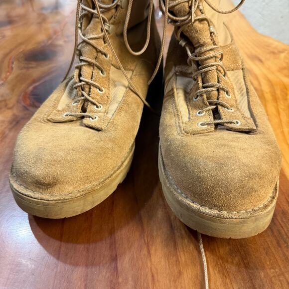 Vintage Danner Suede Leather Boots Men 15 1/2 EE Ft Lewis Fort Military Hunting - Picture 9 of 11